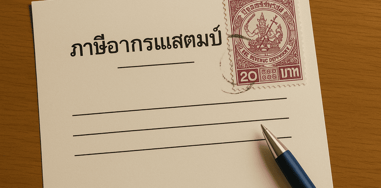 ภาษีอากรแสตมป์ คือ